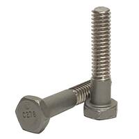 HCS381HC276 3/8"-16 x 1" Hex Cap Screw, Coarse, Hastelloy C-276